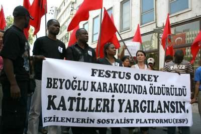 November Prozessbeginn Istanbul wegen Festus Okey